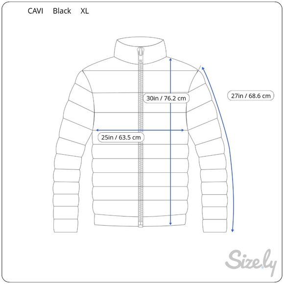 CAVI Men's Black Casual Jacket Full Front Zip XL - Picture 8 of 8